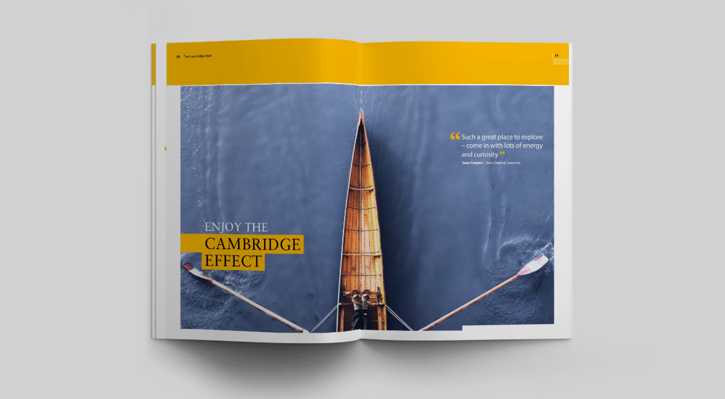 Cambridge Judge Business School, MBA brochure