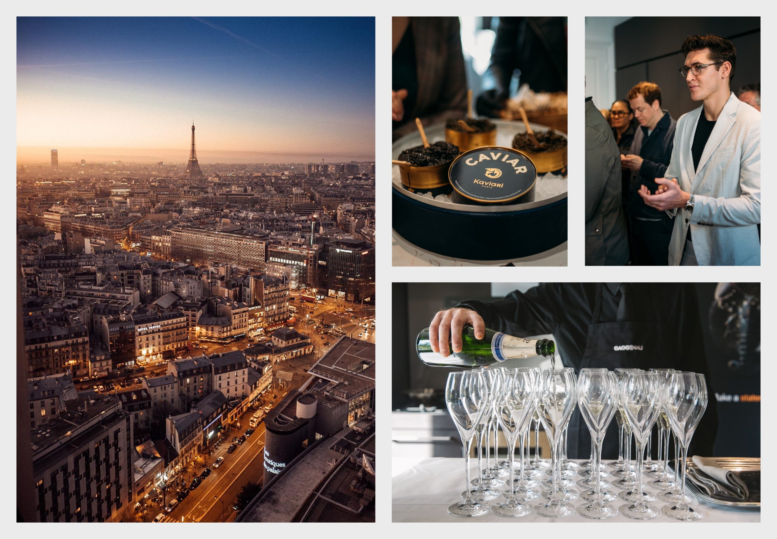 Gaggenau event, World Restaurant Awards, Paris, Caviar, Influencer and KOL, Champagne