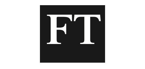 Financial Times logo, black and white