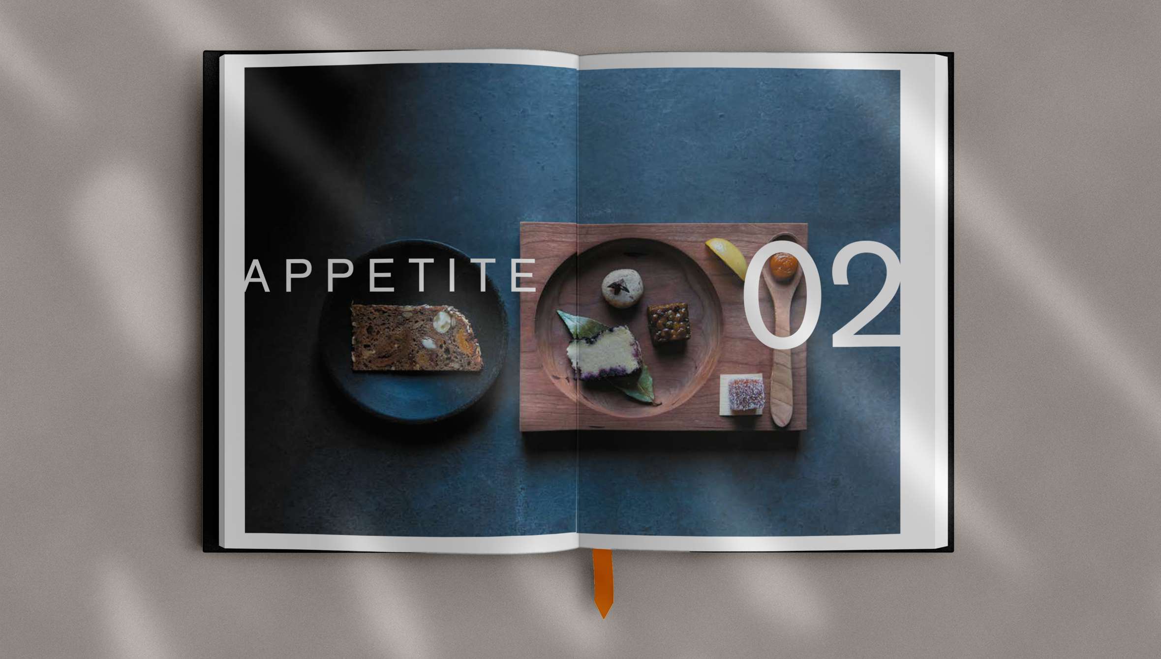 Little Black Book of Milan open at section 2, appetite